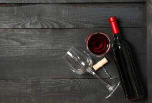 Botellas planas para degustar vino