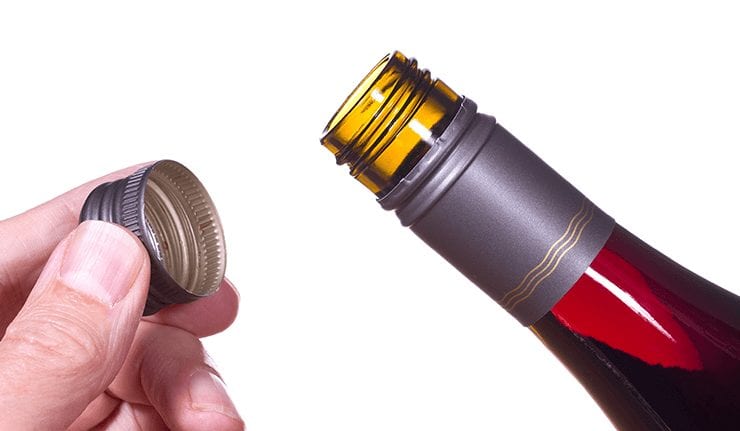 Crece tendencia a usar tapa a rosca en botellas de vino
