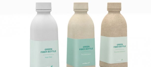 Crean botella hecha de papel