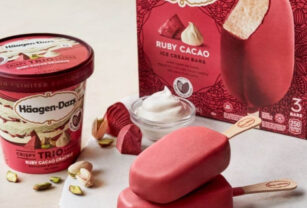 Helado ruby cacao