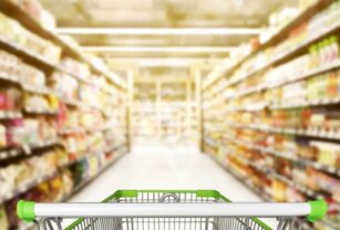 Supermercado anaqueles