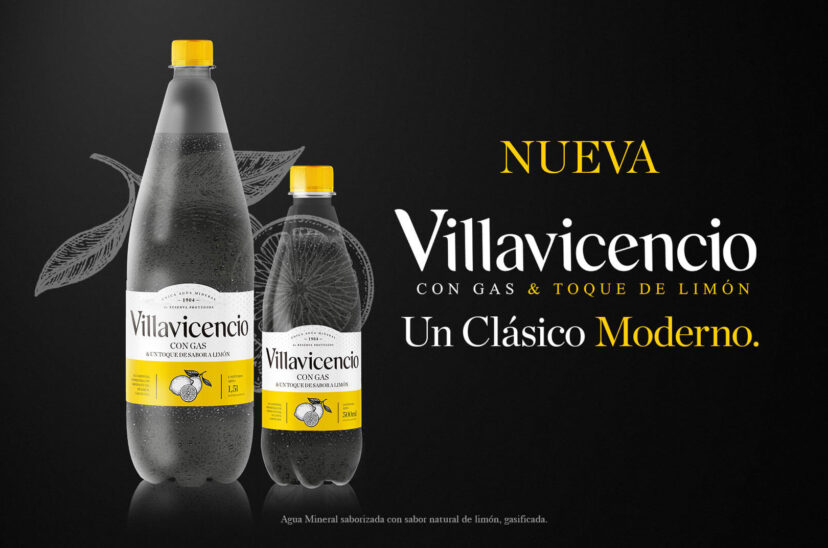 Villavicencio con gas y limón