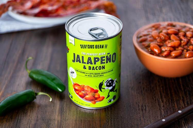 Frijoles jalapeño y tocino
