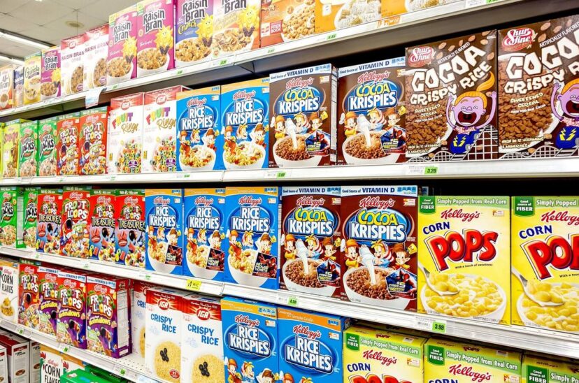 Personajes en cereales