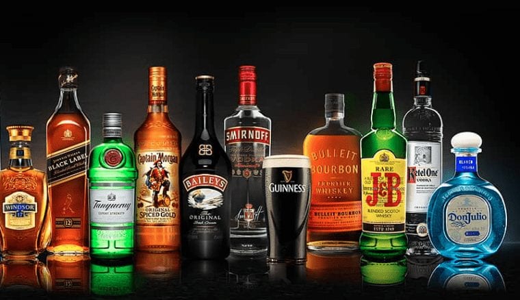 Encabeza Diageo ranking de licores