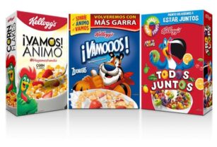 Empaques de cereales Kellogs