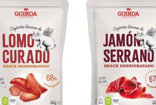 Snacks proteicos de Goika
