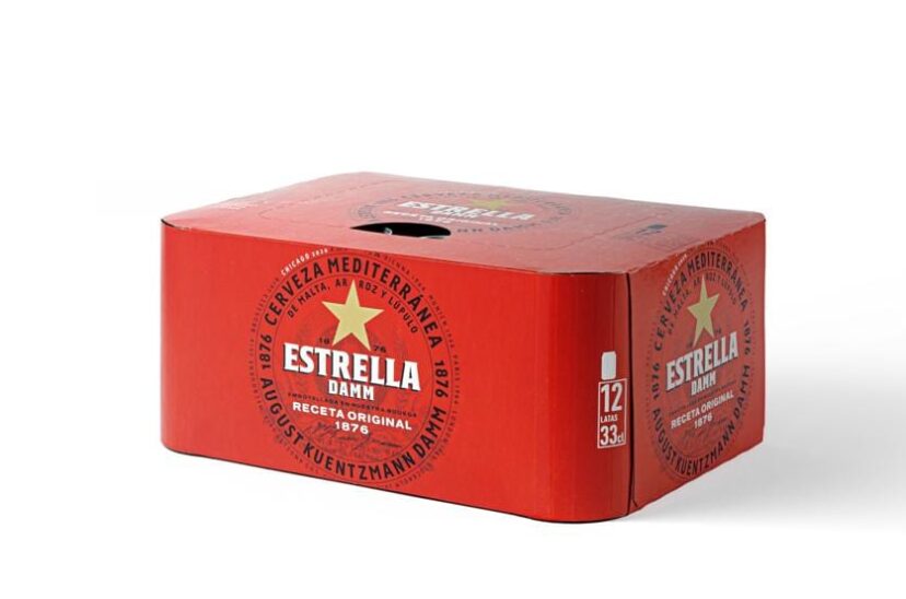 Estrella Damm presenta soluciones para eliminar el plástico de sus packs de latas