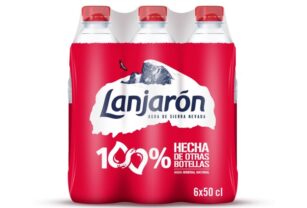Lanjarón, hecha totalmente con plástico reciclable