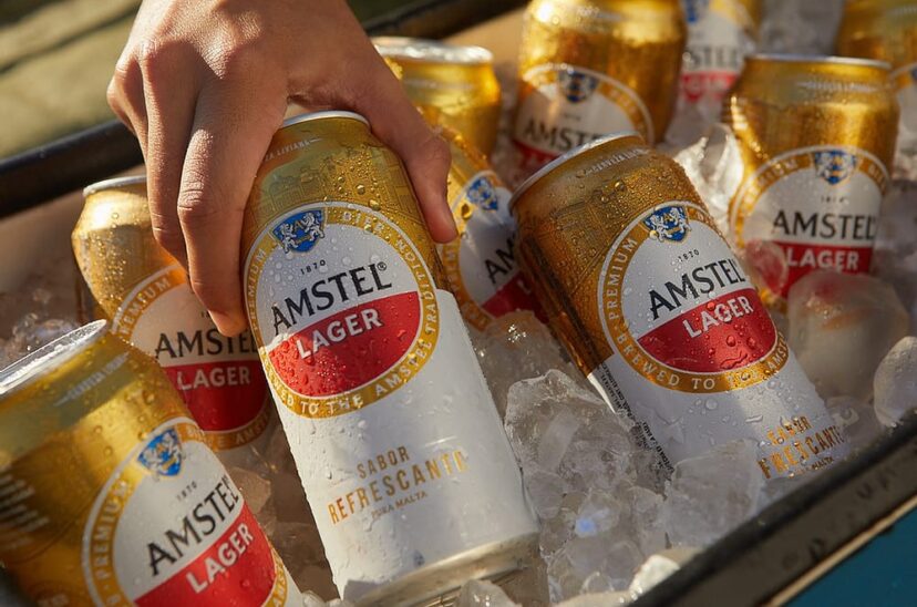 AMSTER Lager con pura malta