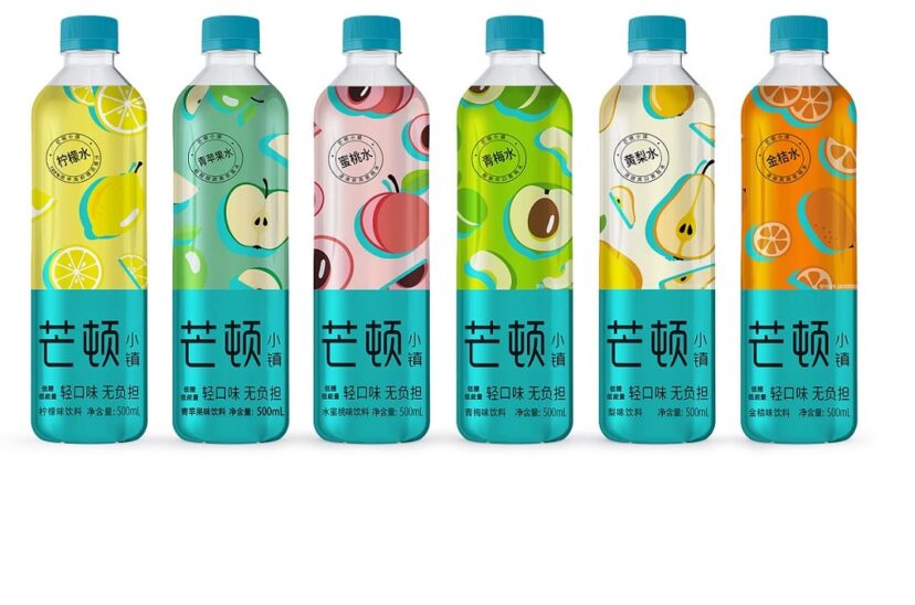 Diseño de SIDEL para botella de agua Menton