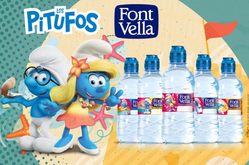 Botellas con agarre ergonómico, la nueva línea infantil de Font Vella
