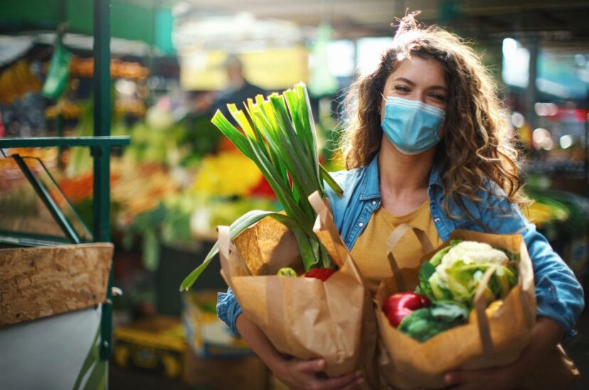 Consumidor de productos sanos