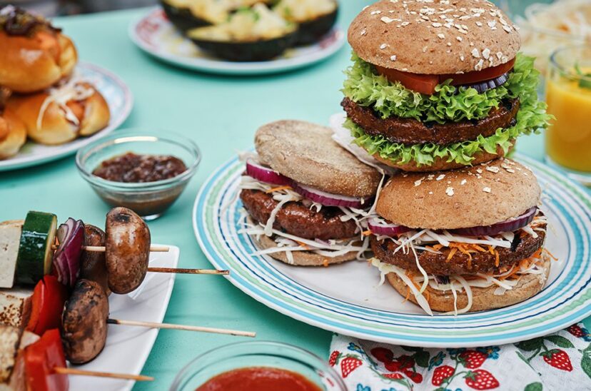Hamburguesa plant based
