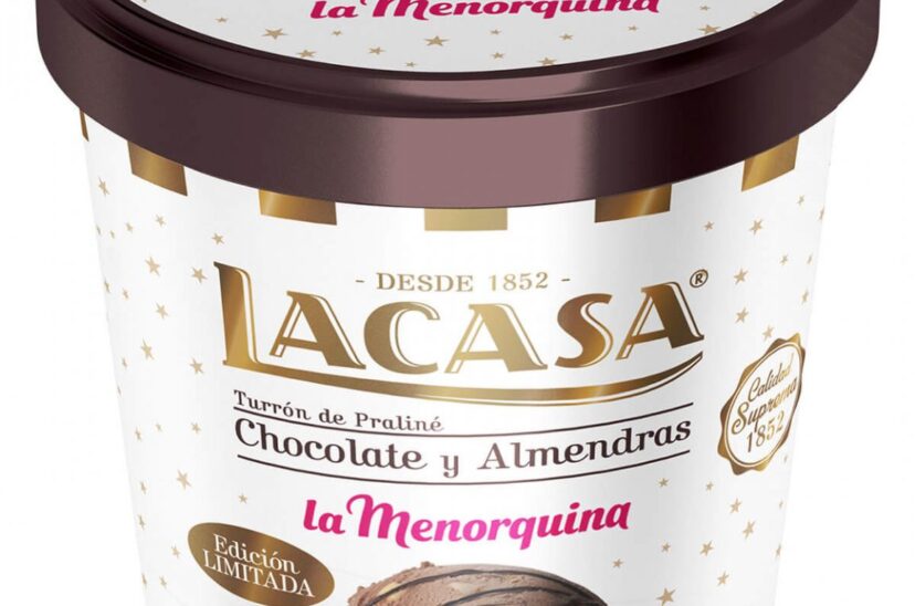 Helado de turron LaCasa Menorquina