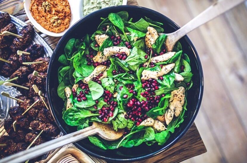 alimentación a base de plantas