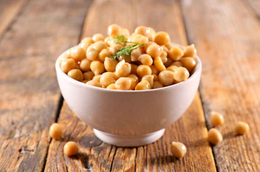 garbanzos ricos en proteínas