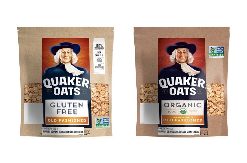 QUAKER productos orgánicos y sin gluten
