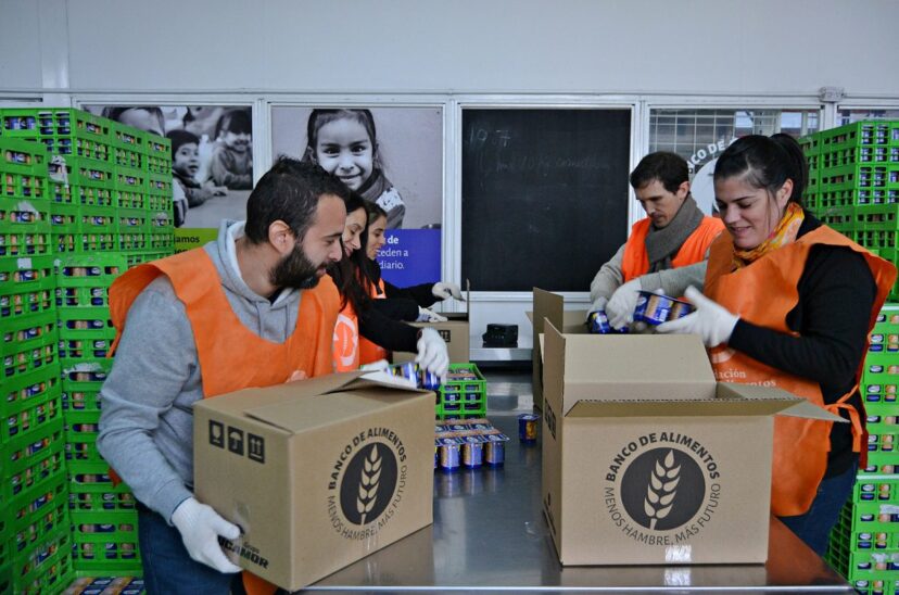 Banco de alimentos y P&G