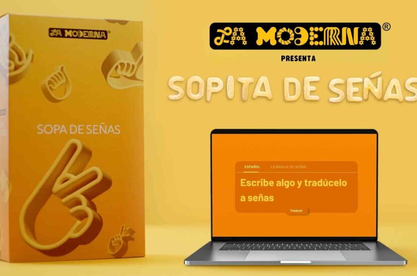 Sopa de señas