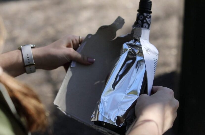botella de cartón-tequila