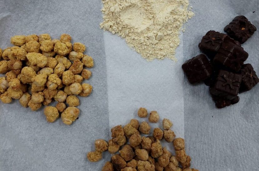 Snacks a base de garbanzos