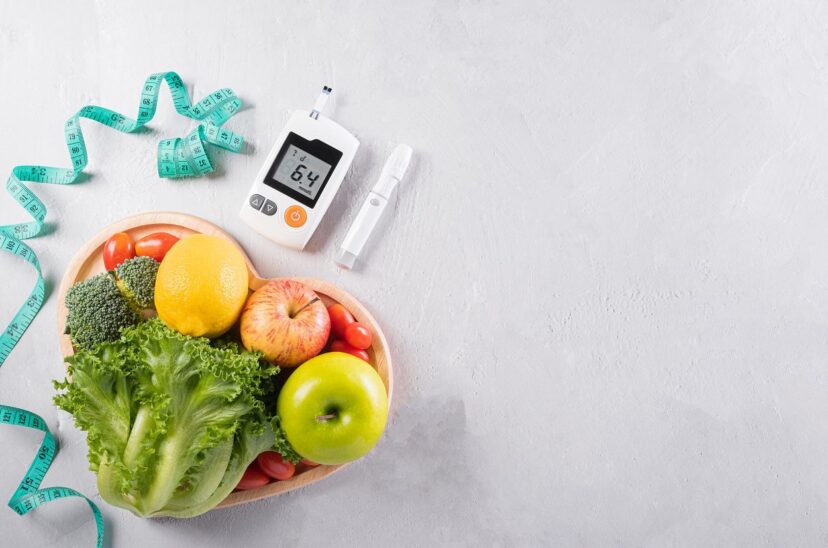 World diabetes day and healthcare concept. Diabetic measurement