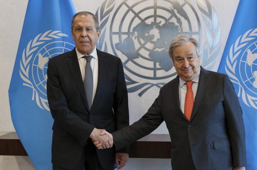 La ONU presenta a Rusia un plan para extender y mejorar el acuerdo del grano