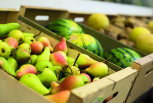 caja de frutas