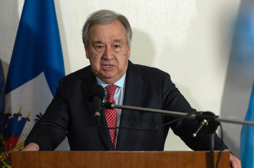 Guterres insta al sector marítimo a reducir emisiones y emplear combustible limpio