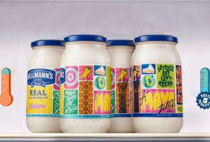 Hellmann's etiqueta para reducir la temperatura