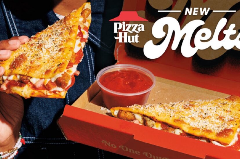 Pizza Hut Melts new dish