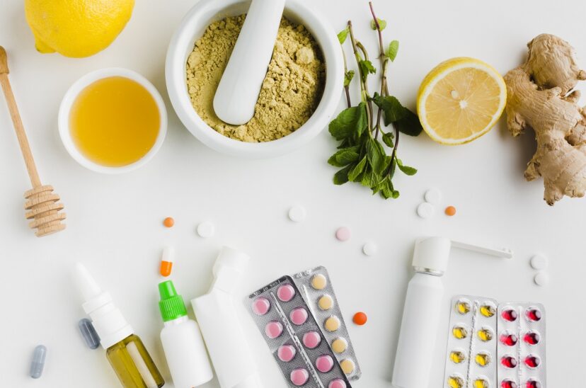 mezcla de ingredientes