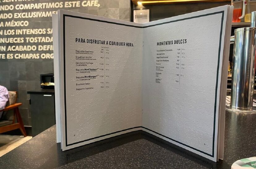 Menú Braille 2